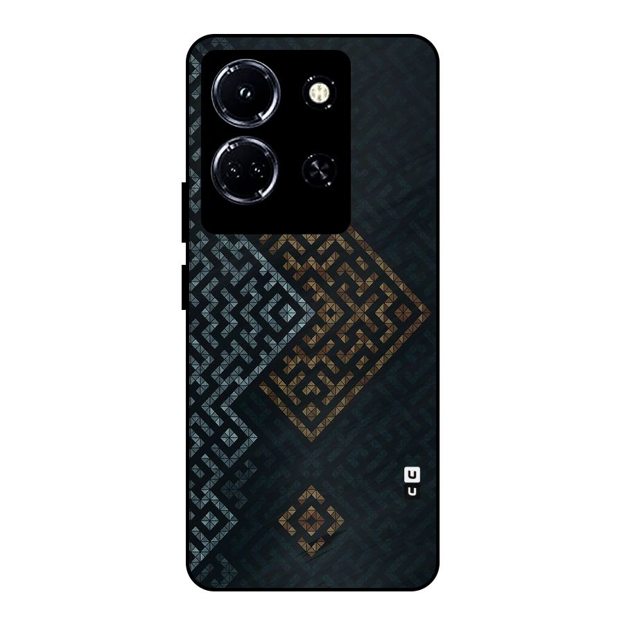 Smart Maze Metal Back Case for Infinix Note 30 5G