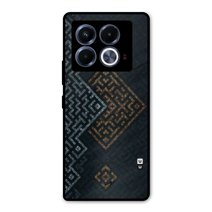Smart Maze Metal Back Case for Infinix Note 40 5G