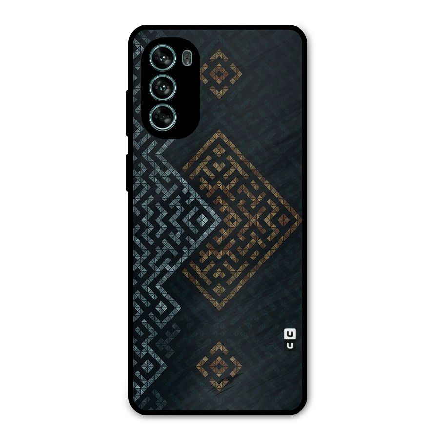 Smart Maze Metal Back Case for Moto G62