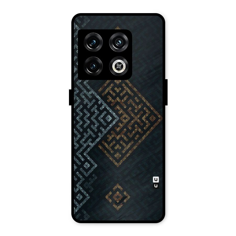 Smart Maze Metal Back Case for OnePlus 10 Pro 5G
