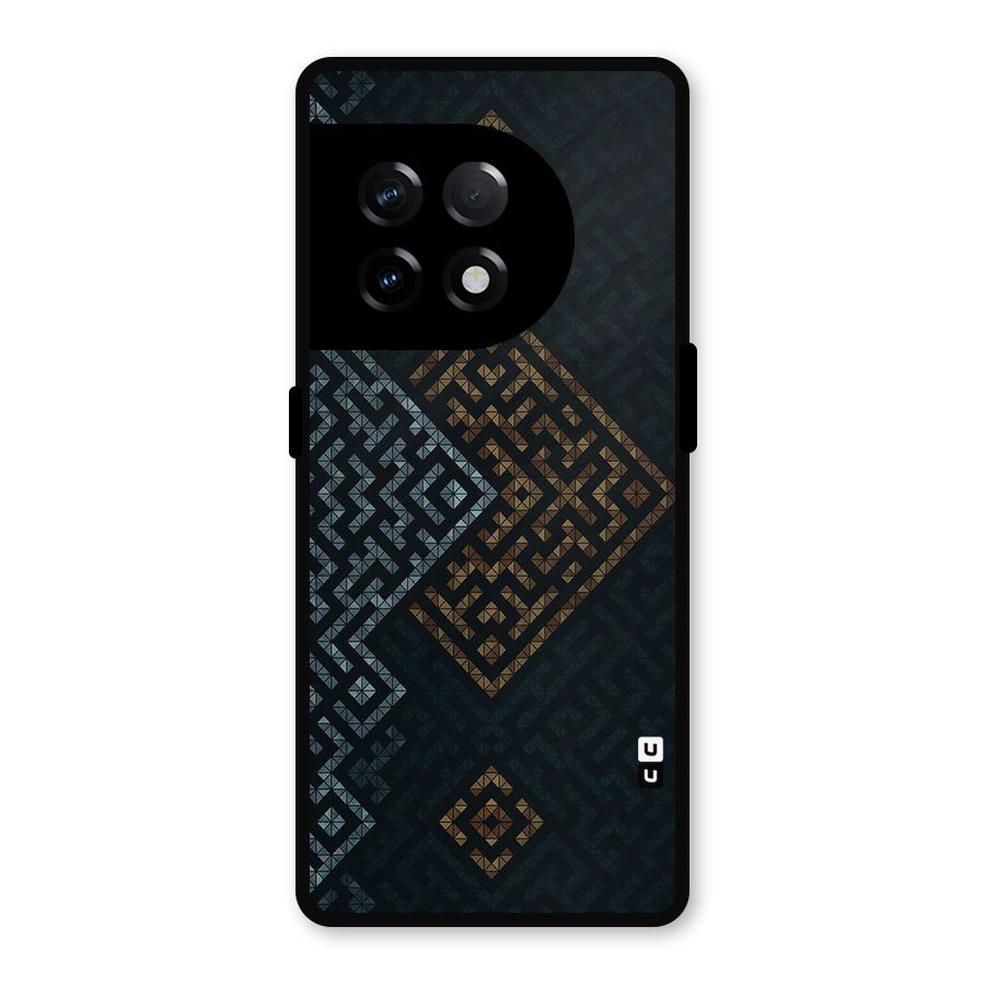 Smart Maze Metal Back Case for OnePlus 11R