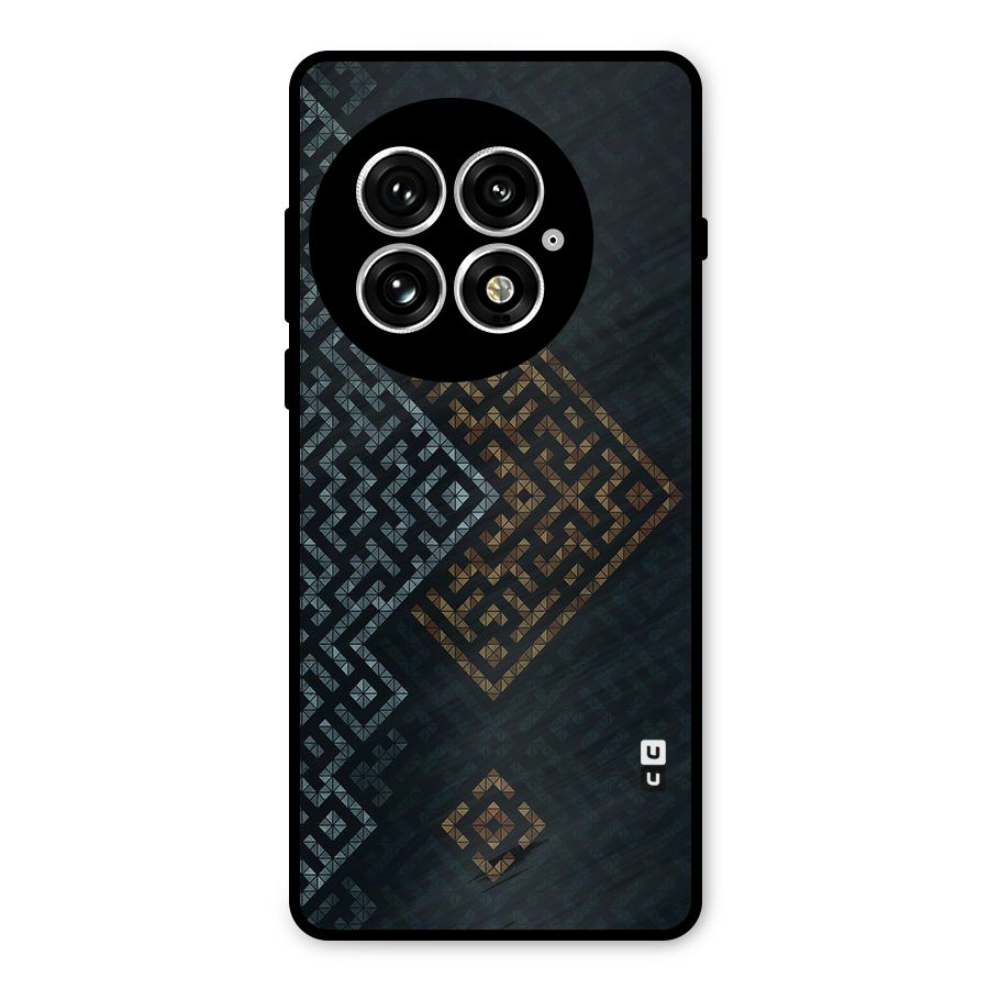 Smart Maze Metal Back Case for OnePlus 13