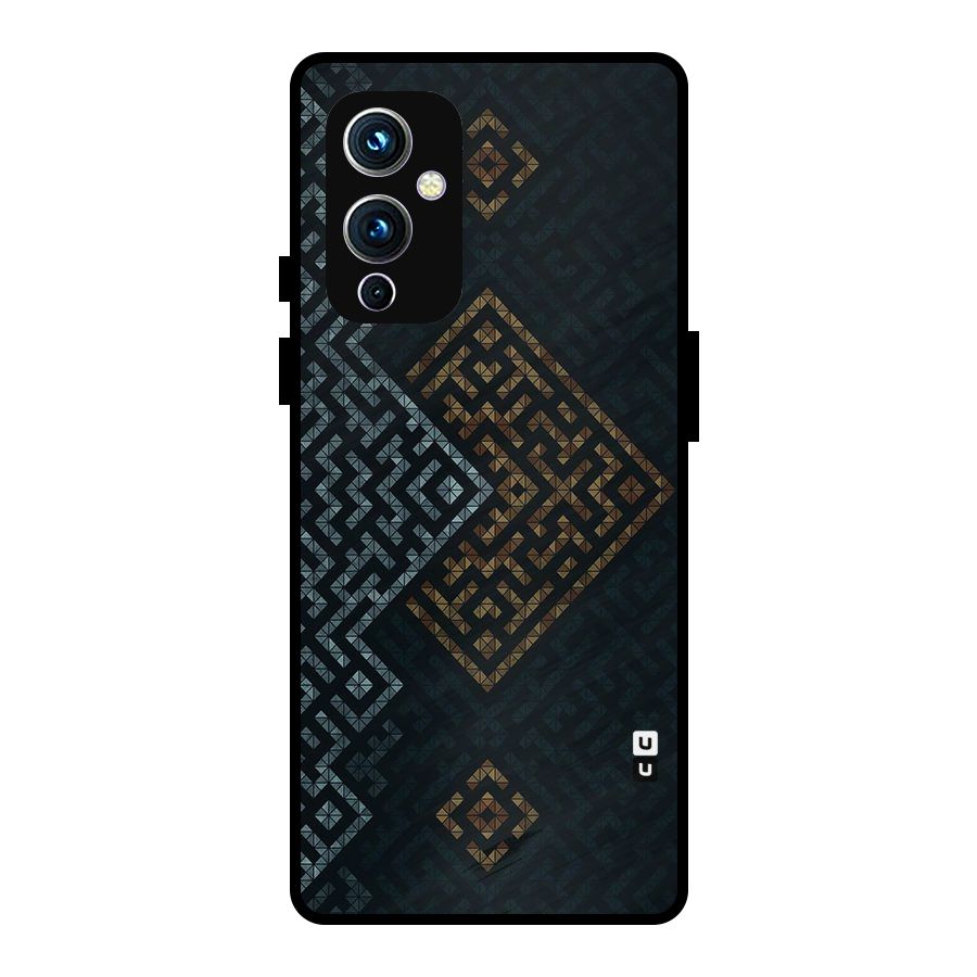 Smart Maze Metal Back Case for OnePlus 9