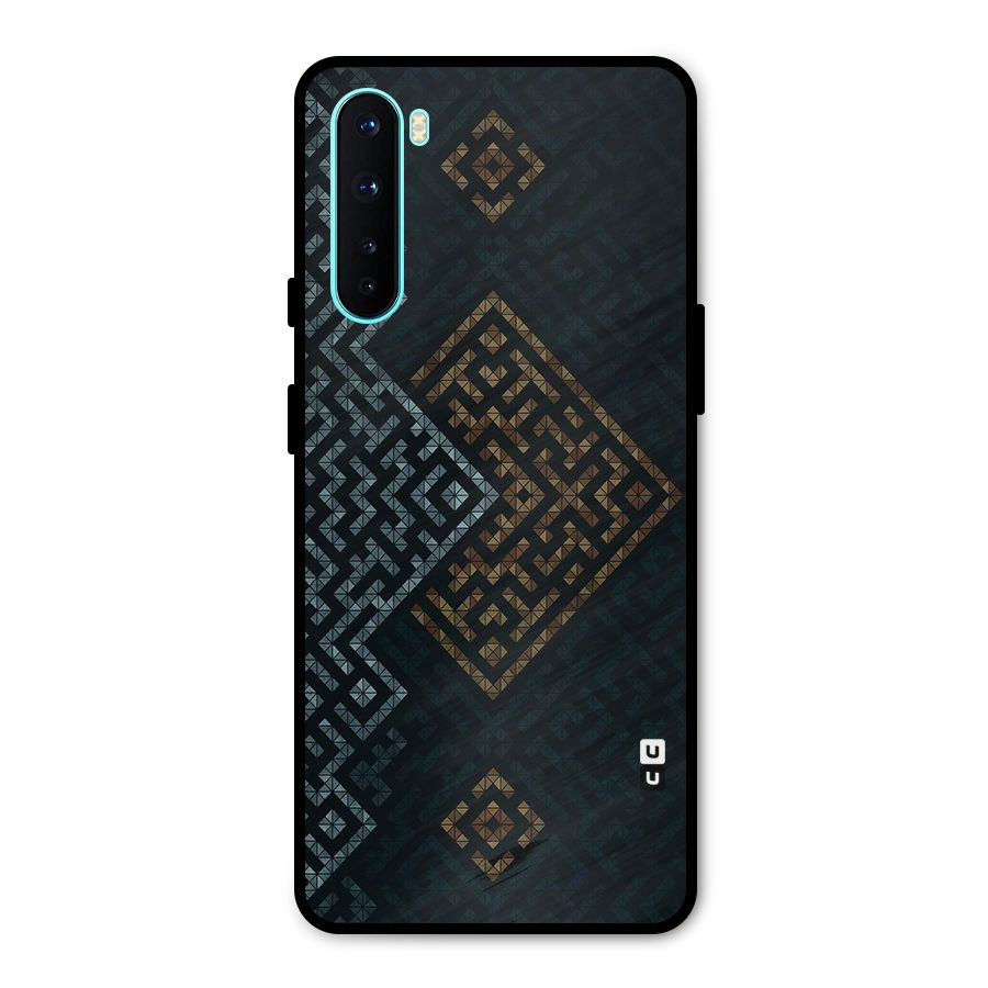 Smart Maze Metal Back Case for OnePlus Nord