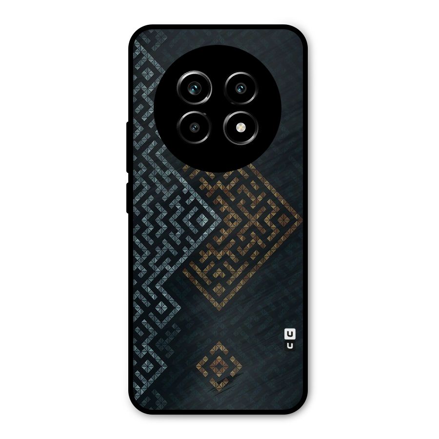 Smart Maze Metal Back Case for Realme 13 Pro