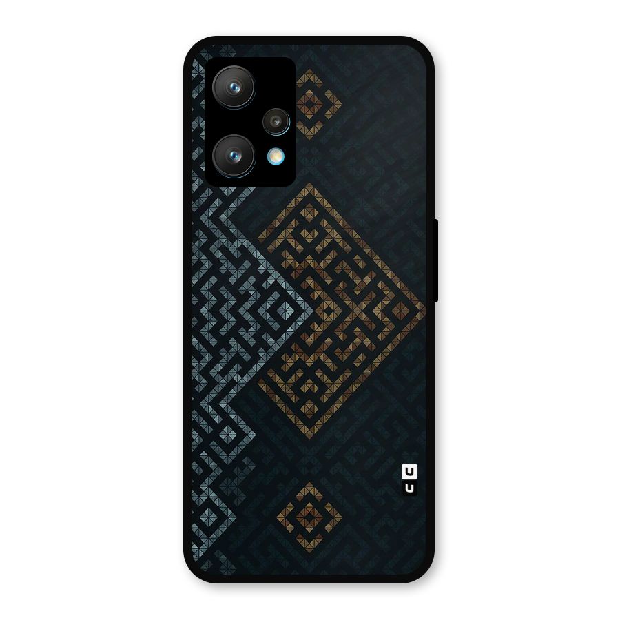 Smart Maze Metal Back Case for Realme 9 Pro Plus 5G