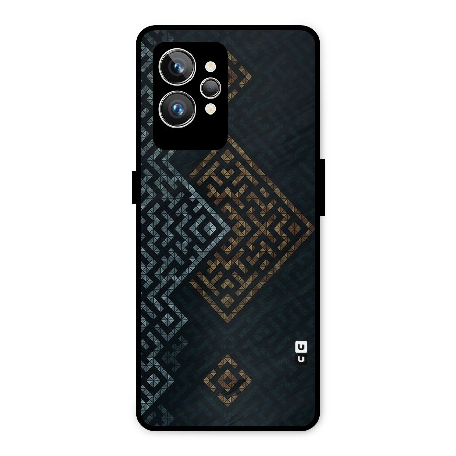 Smart Maze Metal Back Case for Realme GT2 Pro