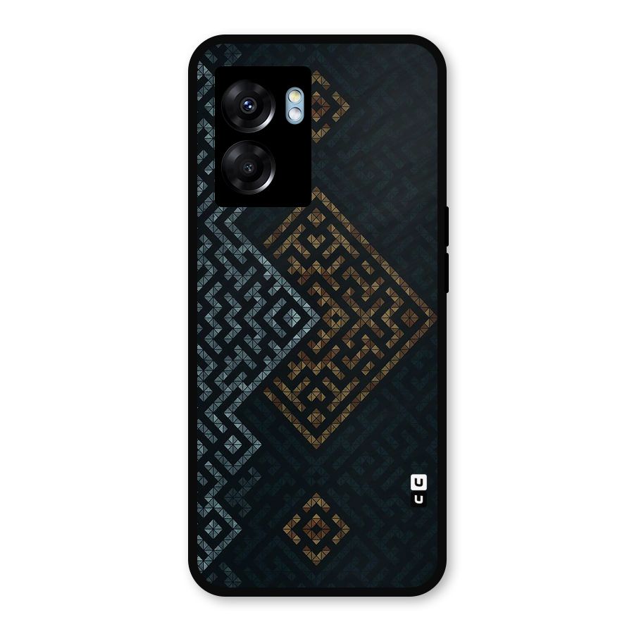 Smart Maze Metal Back Case for Realme Narzo 50 5G