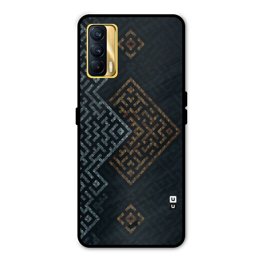 Smart Maze Metal Back Case for Realme X7