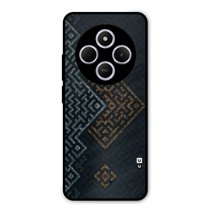 Smart Maze Metal Back Case for Redmi 14C