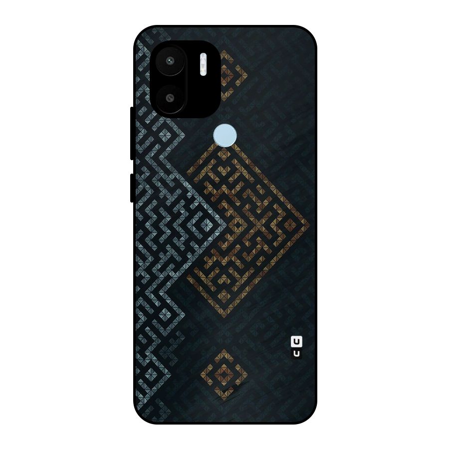 Smart Maze Metal Back Case for Redmi A2+