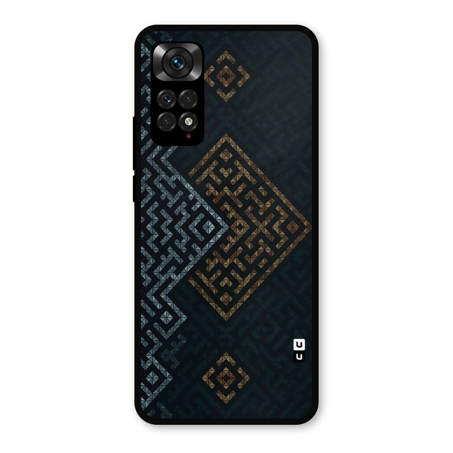 Smart Maze Metal Back Case for Redmi Note 11s