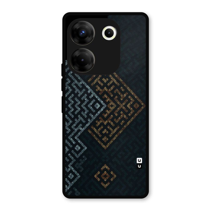 Smart Maze Metal Back Case for Tecno Camon 20