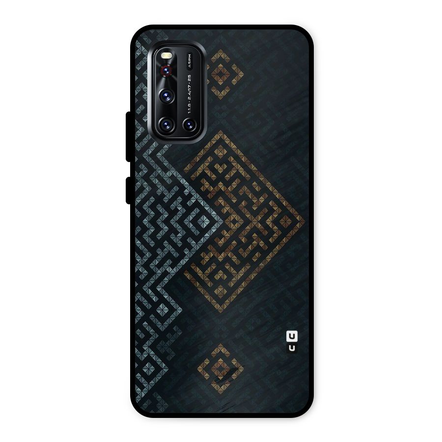 Smart Maze Metal Back Case for Vivo V19