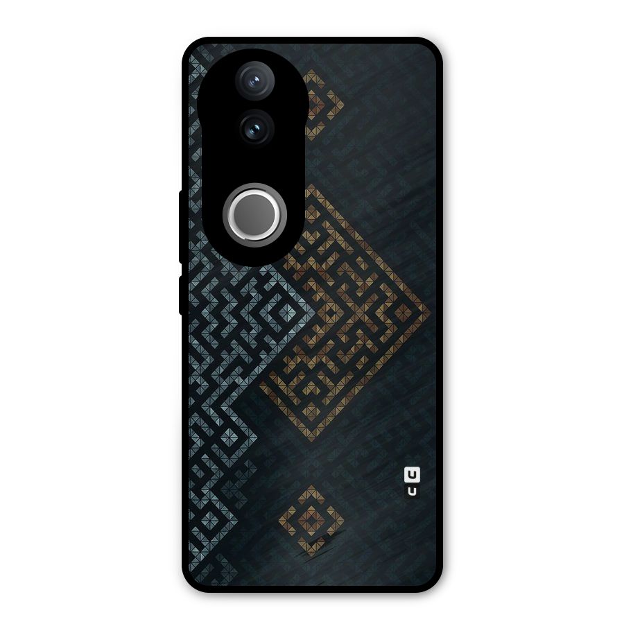 Smart Maze Metal Back Case for Vivo V50e