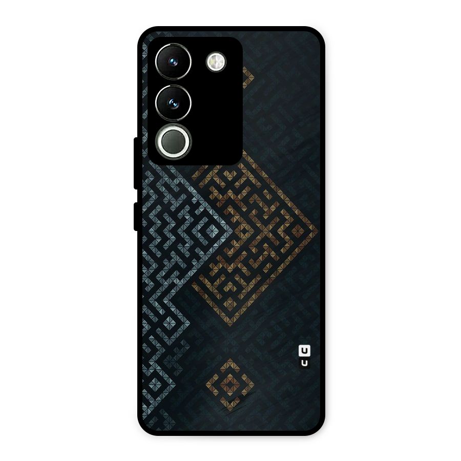 Smart Maze Metal Back Case for Vivo Y200