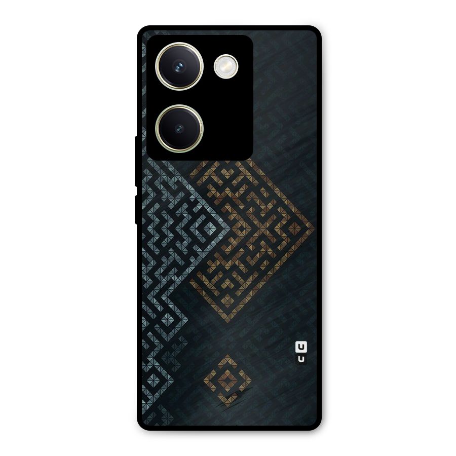 Smart Maze Metal Back Case for Vivo Y200 Pro