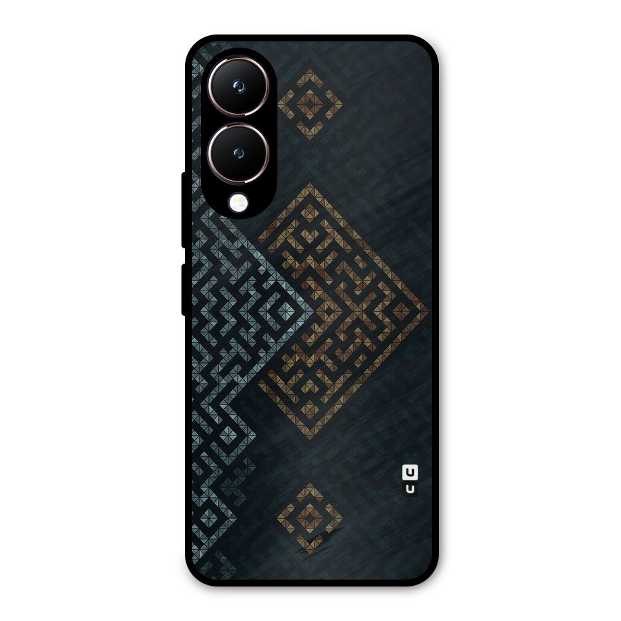 Smart Maze Metal Back Case for Vivo Y28