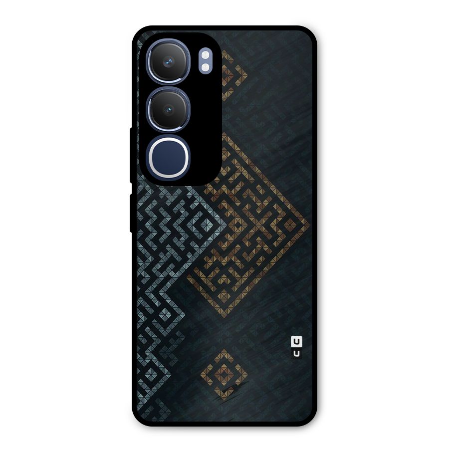 Smart Maze Metal Back Case for Vivo Y29