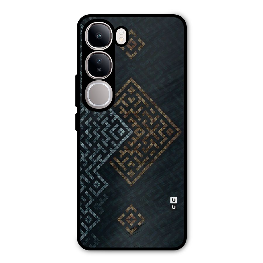 Smart Maze Metal Back Case for Vivo Y300