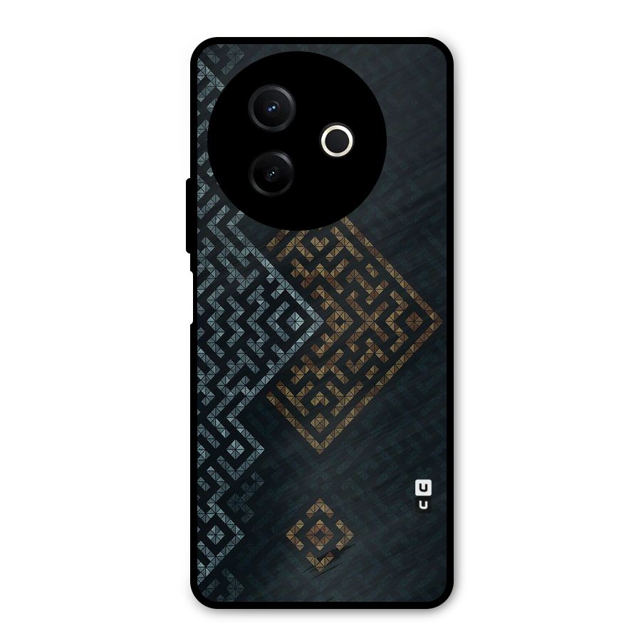 Smart Maze Metal Back Case for Vivo Y39