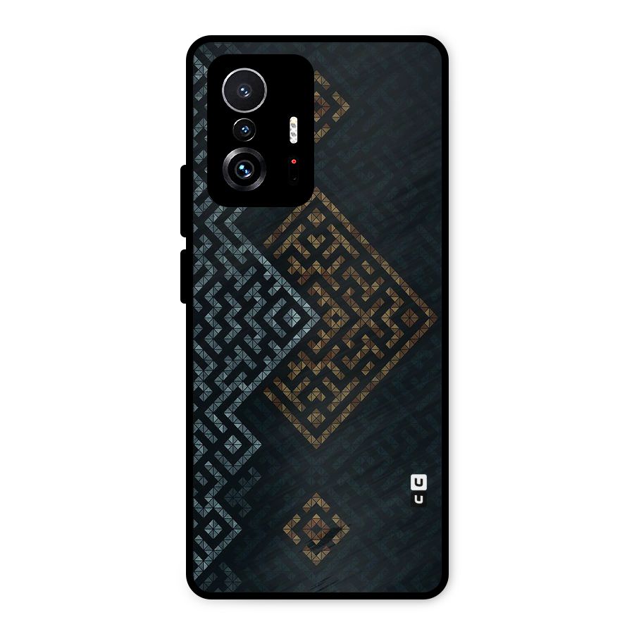 Smart Maze Metal Back Case for Xiaomi 11T Pro