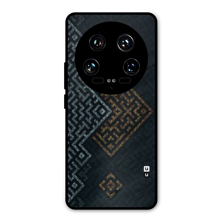 Smart Maze Metal Back Case for Xiaomi 14 Ultra