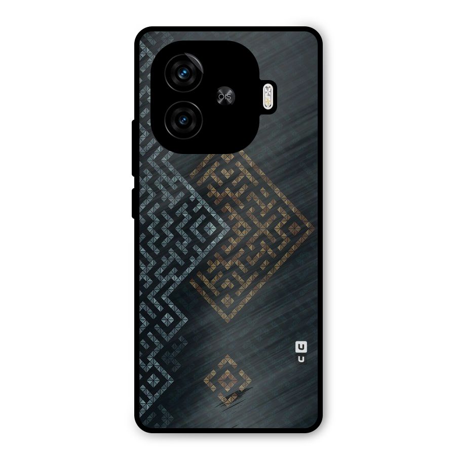 Smart Maze Metal Back Case for iQOO Neo 10R