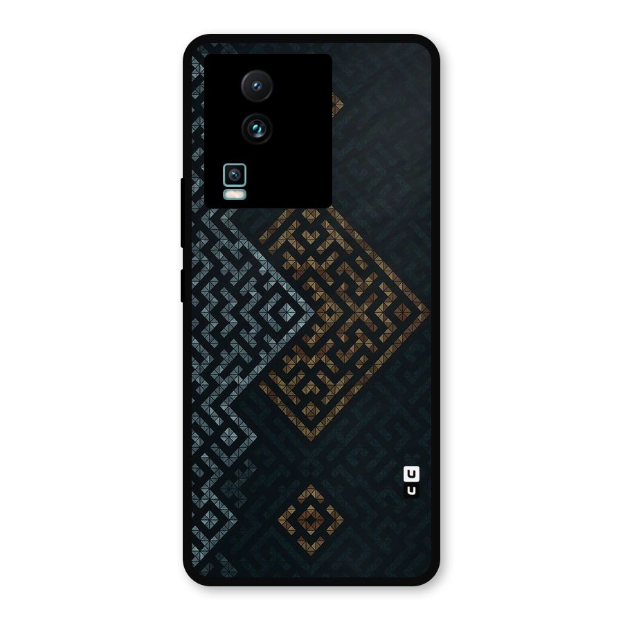 Smart Maze Metal Back Case for iQOO Neo 7 Pro