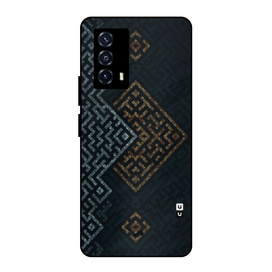 Smart Maze Metal Back Case for iQOO Z5