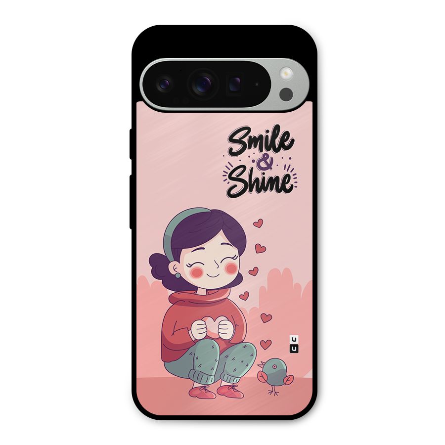 Smile And Shine Metal Back Case for Google Pixel 9 Pro XL