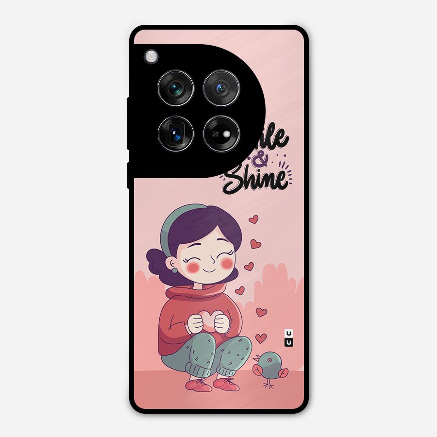 Smile And Shine Metal Back Case for OnePlus 12