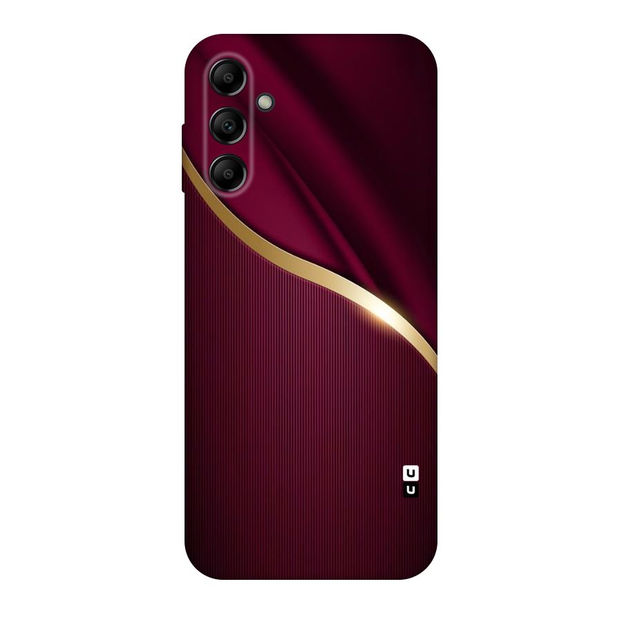 Smooth Maroon Original Polycarbonate Back Case for Galaxy A14 5G
