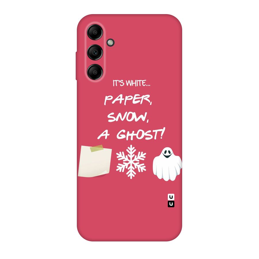 Snow Paper Original Polycarbonate Back Case for Galaxy A14 5G