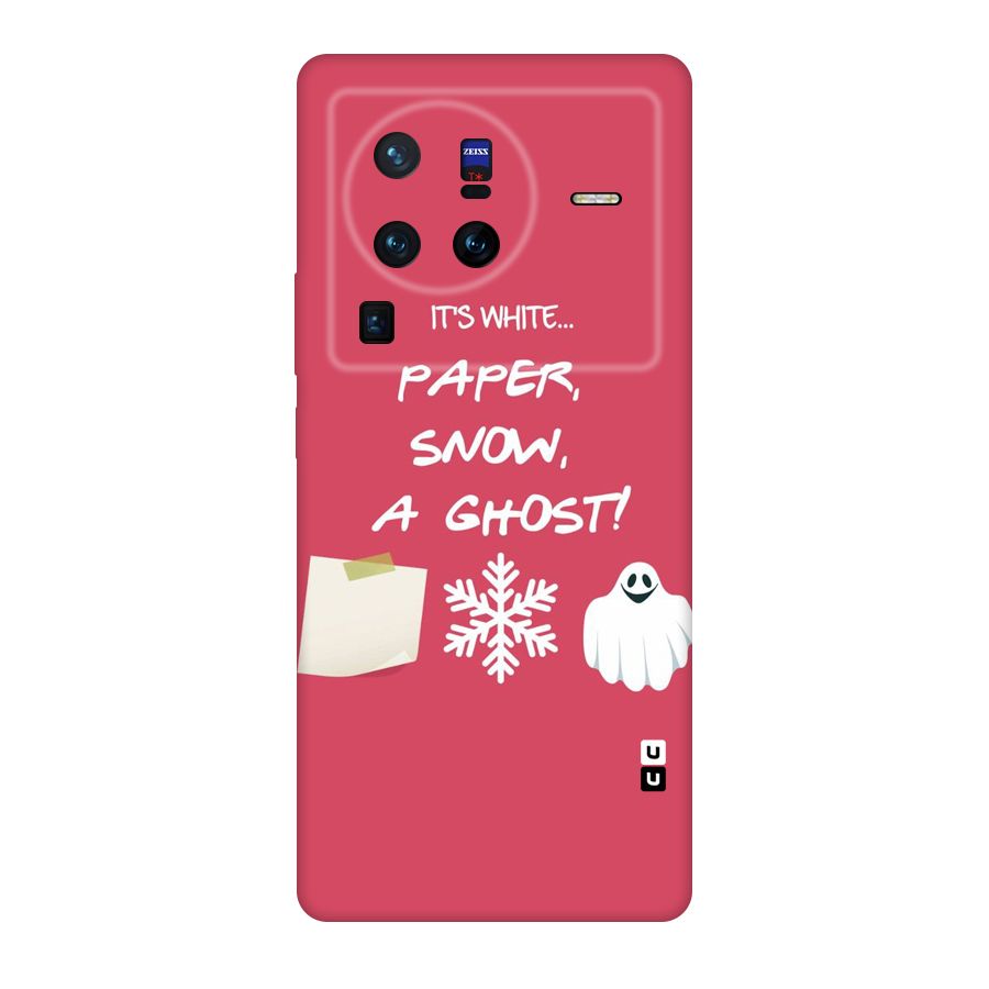Snow Paper Original Polycarbonate Back Case for Vivo X80