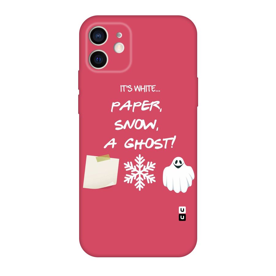 Snow Paper Original Polycarbonate Back Case for iPhone 12