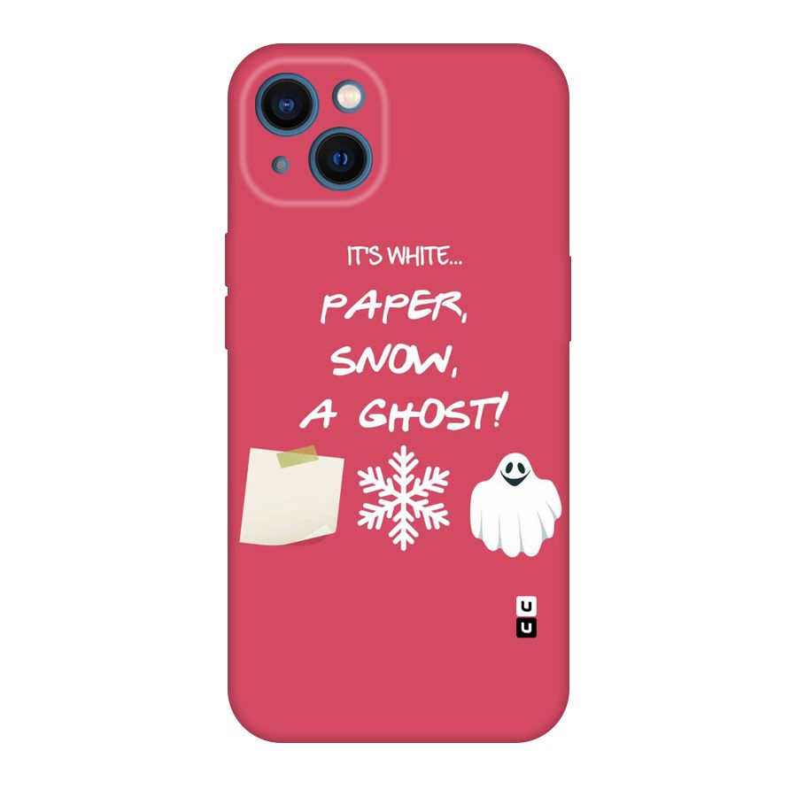 Snow Paper Original Polycarbonate Back Case for iPhone 13