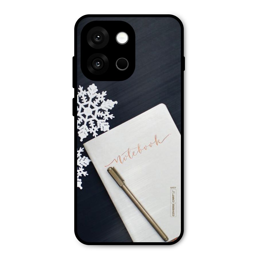 Snowflake Notebook Metal Back Case for OnePlus 13s