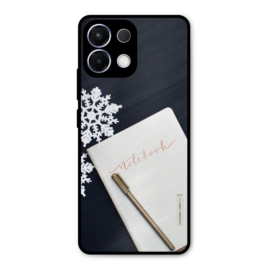 Snowflake Notebook Metal Back Case for Oppo K13