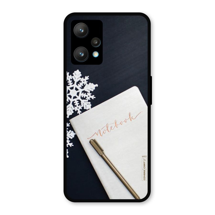 Snowflake Notebook Metal Back Case for Realme 9 Pro Plus 5G