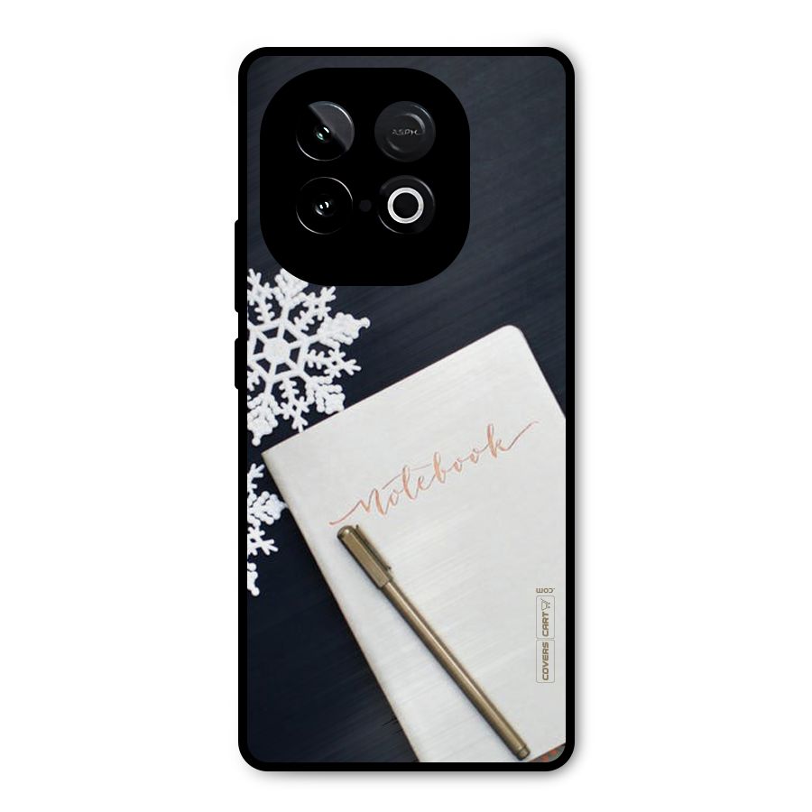 Snowflake Notebook Metal Back Case for iQOO Neo 10