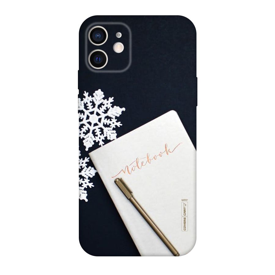 Snowflake Notebook Original Polycarbonate Back Case for iPhone 12