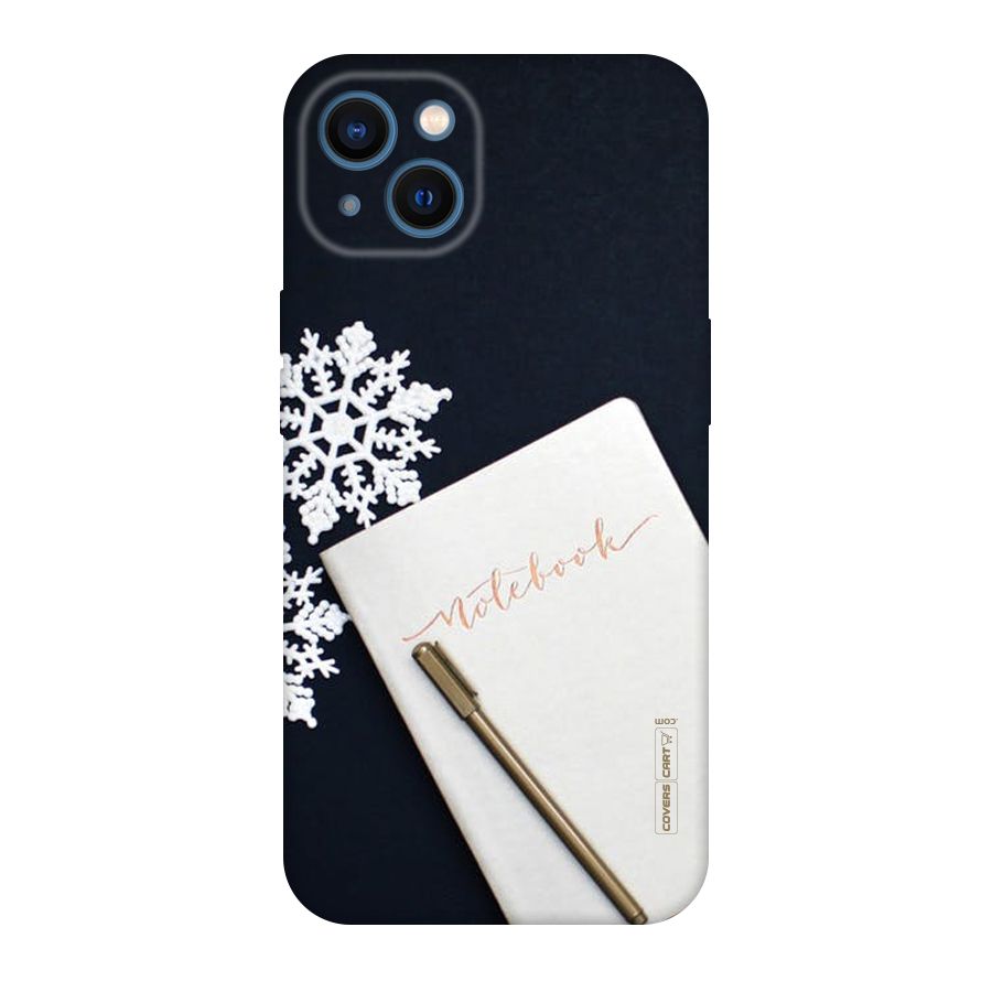 Snowflake Notebook Original Polycarbonate Back Case for iPhone 13