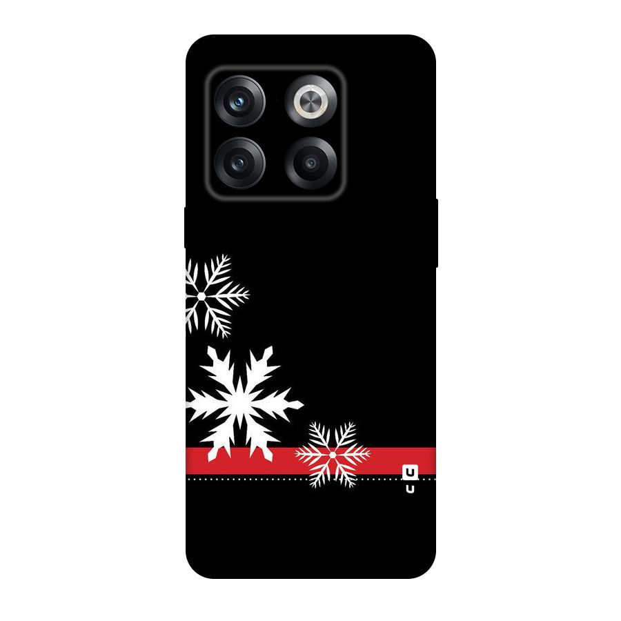 Snowflake Ribbon Original Polycarbonate Back Case for OnePlus 10T