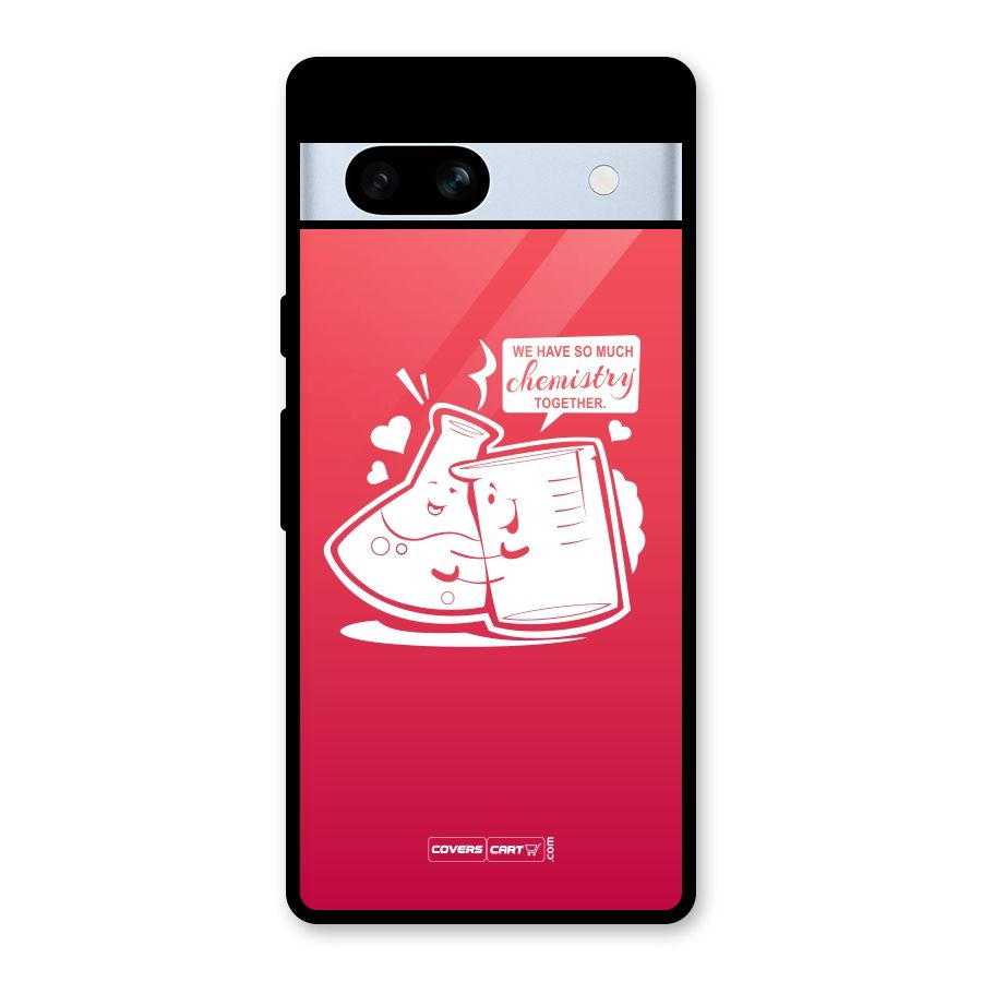 So Much Chemistry Glass Back Case for Google Pixel 7a
