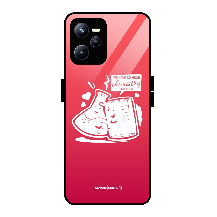 So Much Chemistry Glass Back Case for Realme C35