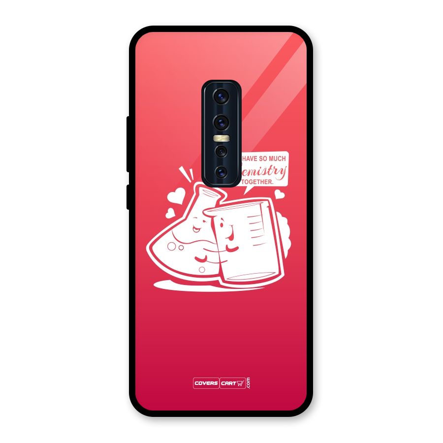 So Much Chemistry Glass Back Case for Vivo V17 Pro