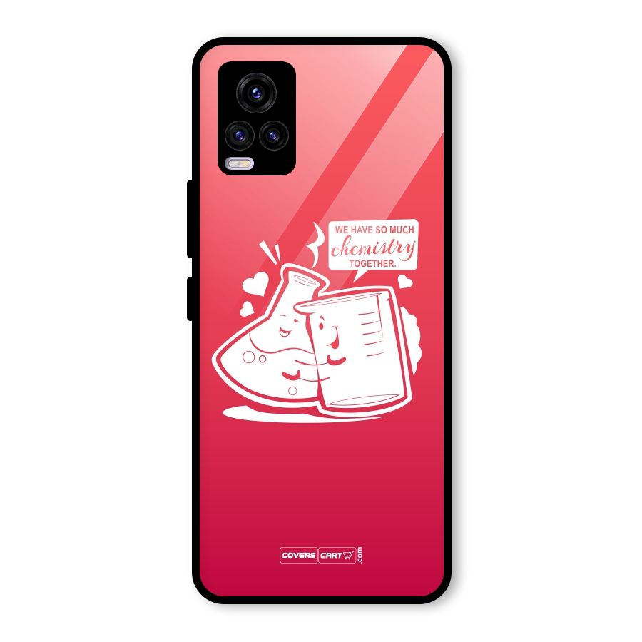 So Much Chemistry Glass Back Case for Vivo V20 2021