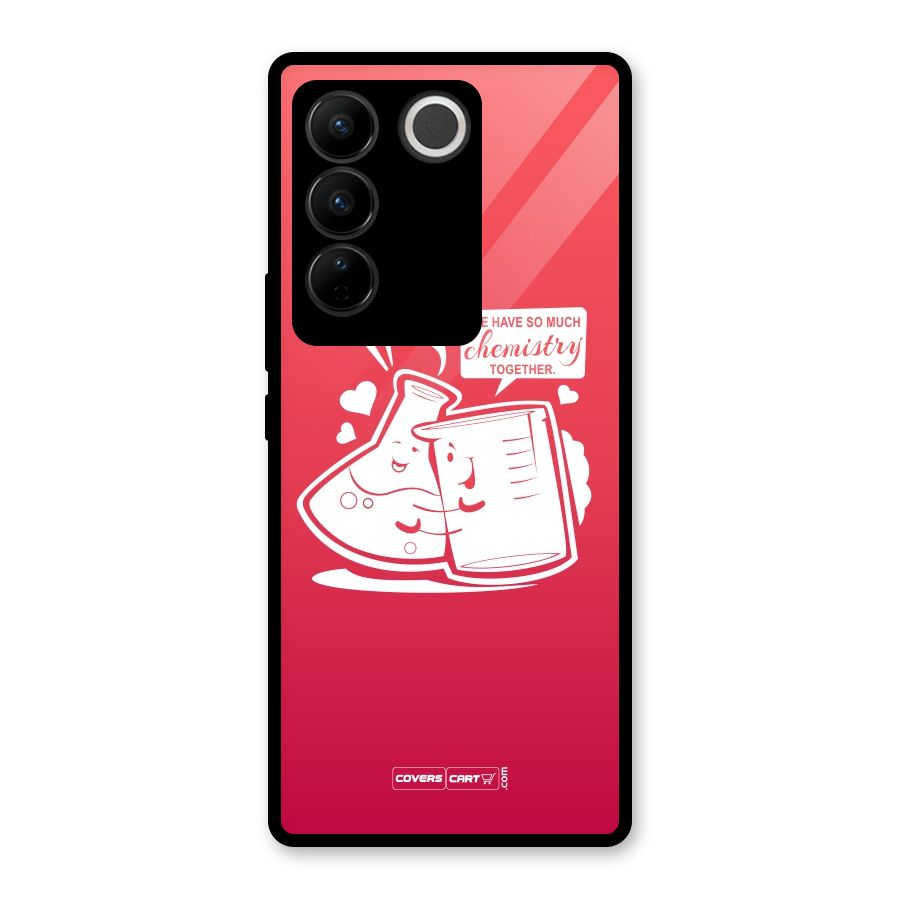 So Much Chemistry Glass Back Case for Vivo V27