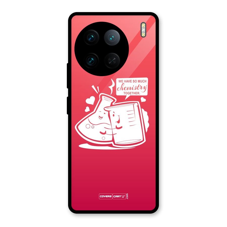So Much Chemistry Glass Back Case for Vivo X90 Pro